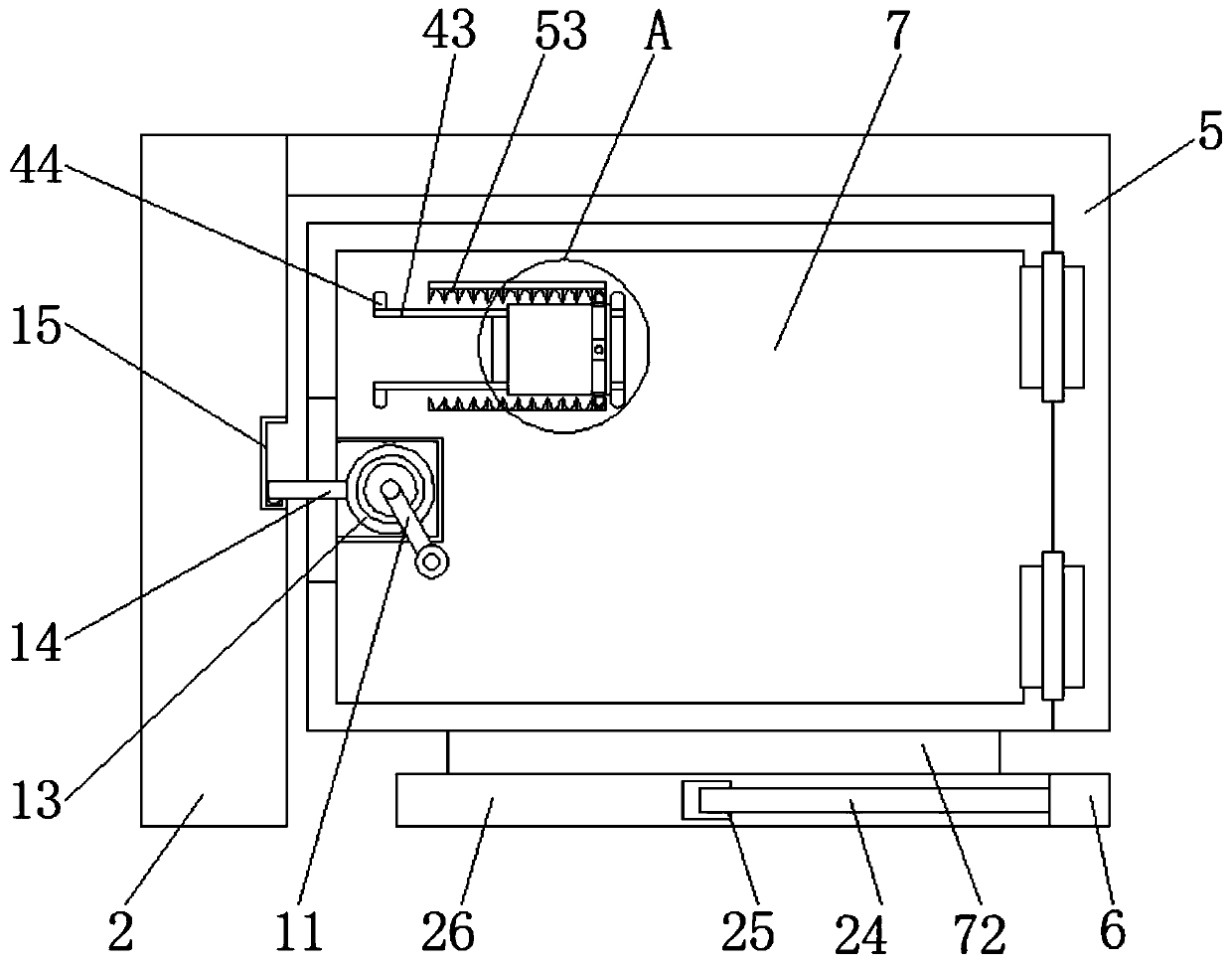 Turret punch press with protective shell and use method