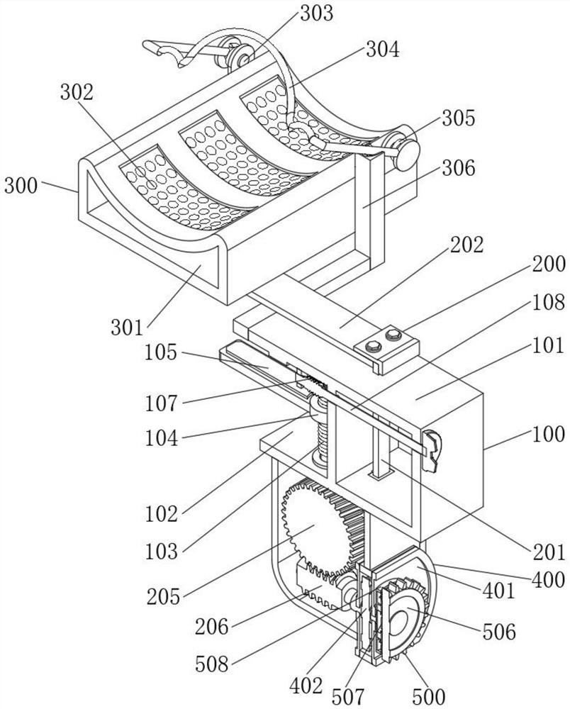 Leg lifting auxiliary device for medical operation