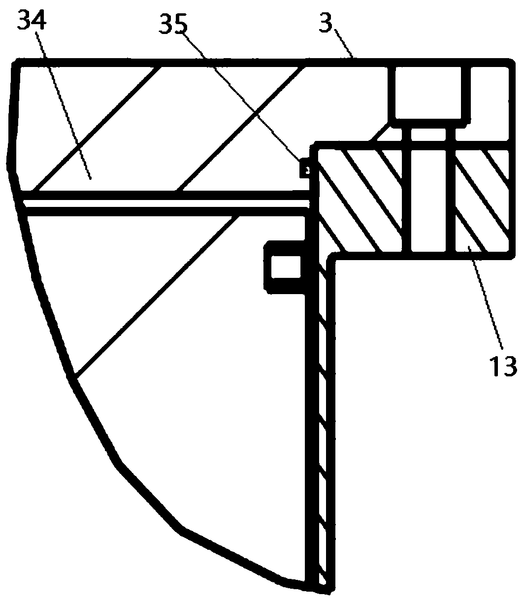 Blind-end-free membrane shell