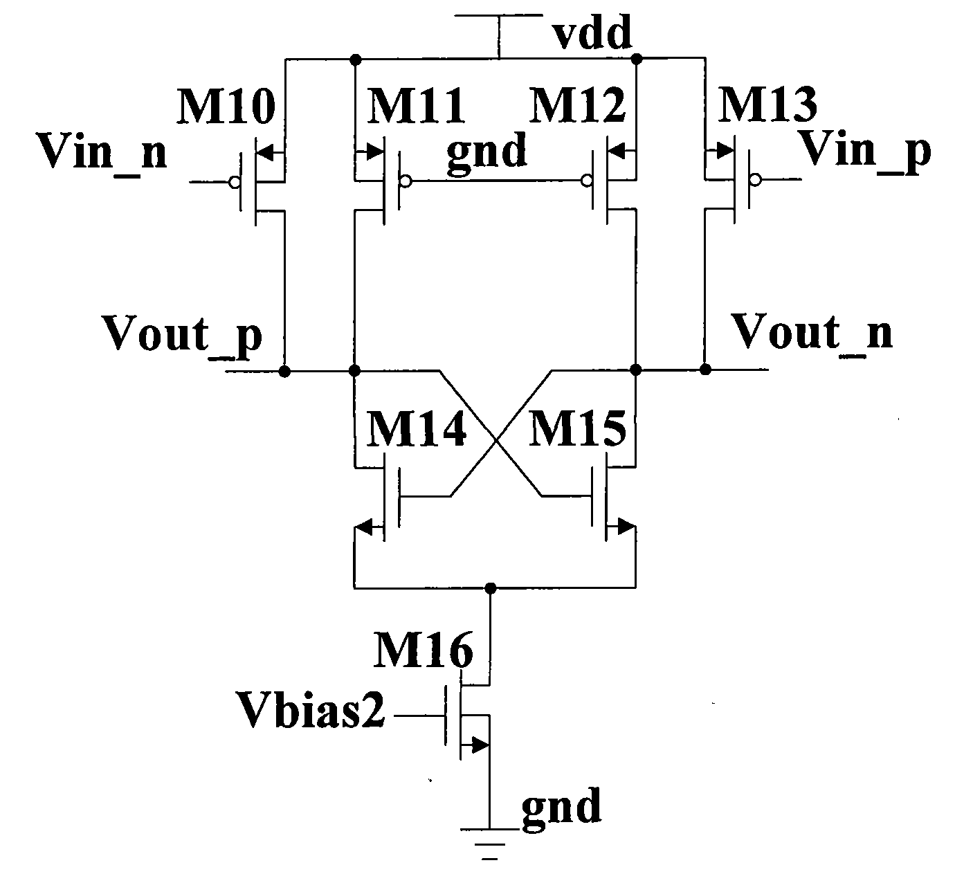 High-speed current switch driver based on MOS current-mode logic