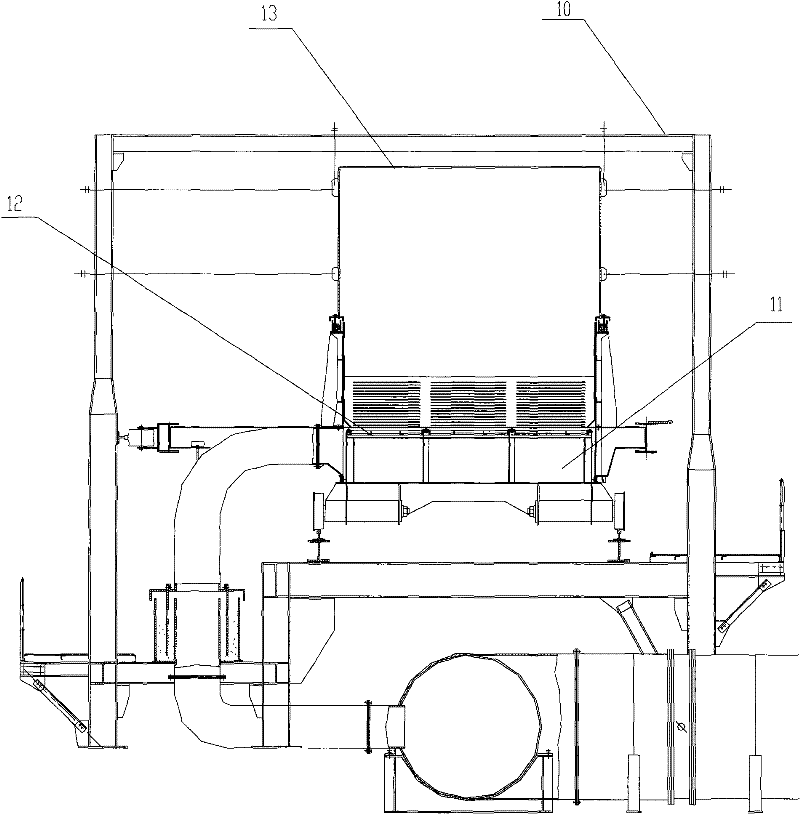 Circular cooler air inlet system