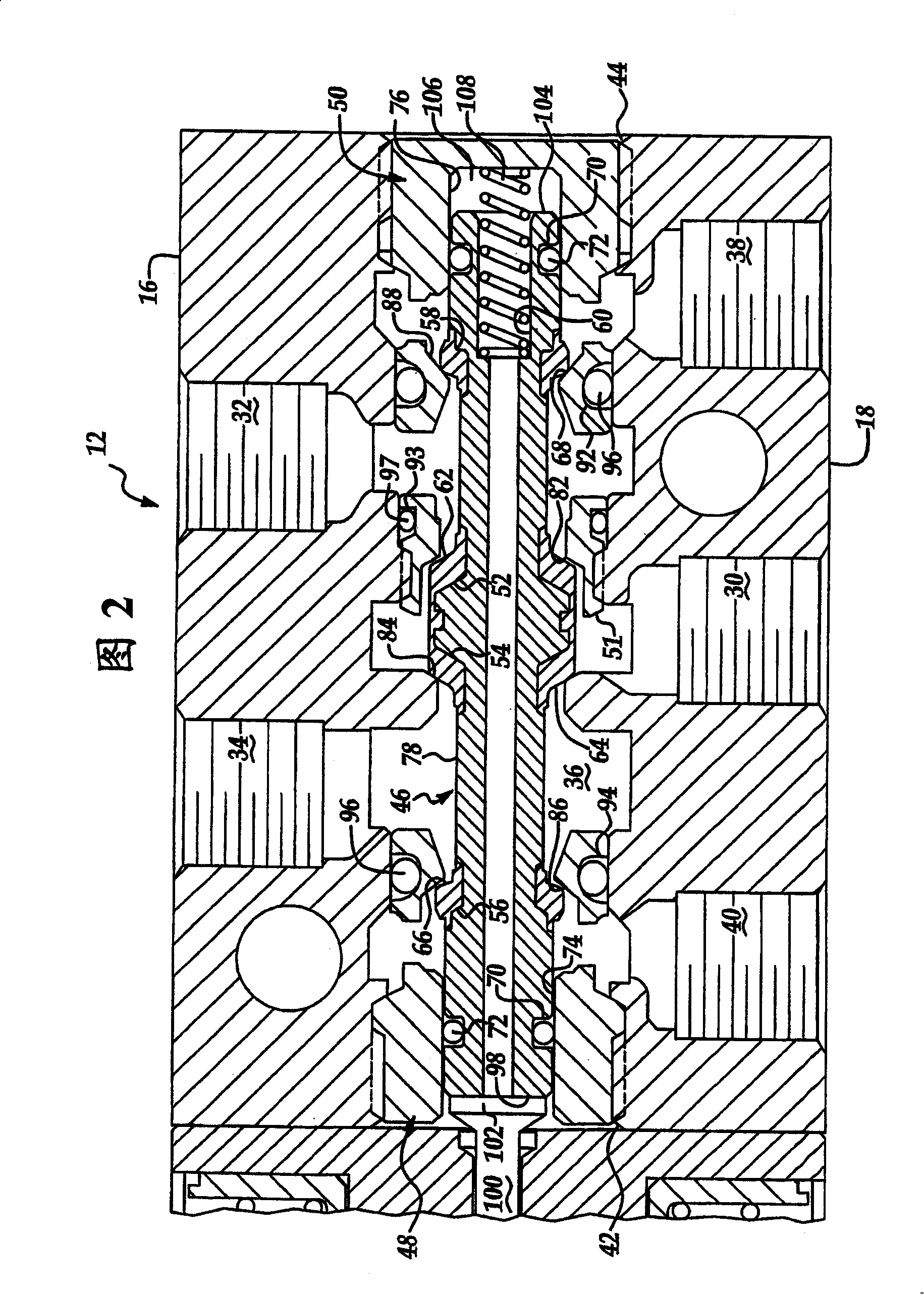 Poppet valve having an improved valve seat