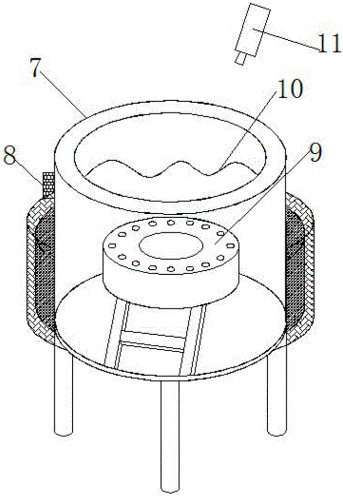 Converter bearing electric heating oil bath assembly method