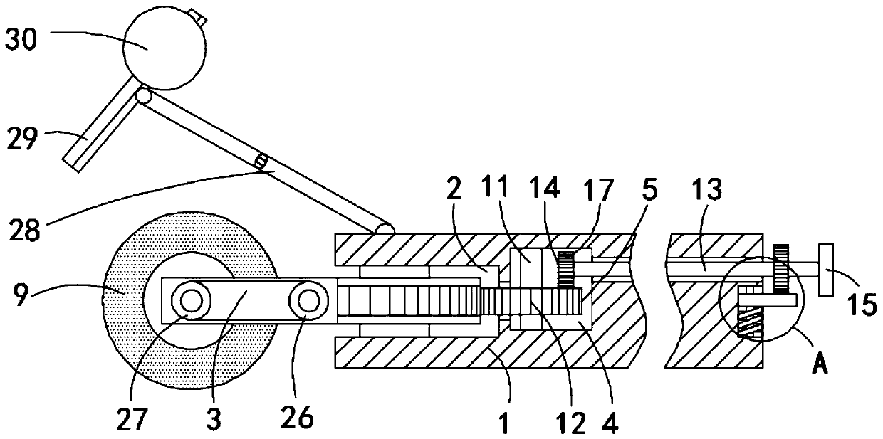 Distribution line insulator cleaning tool