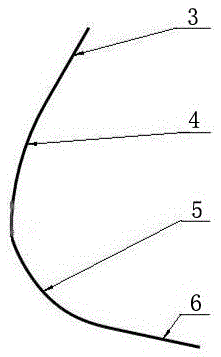 A variable curvature excavator bucket