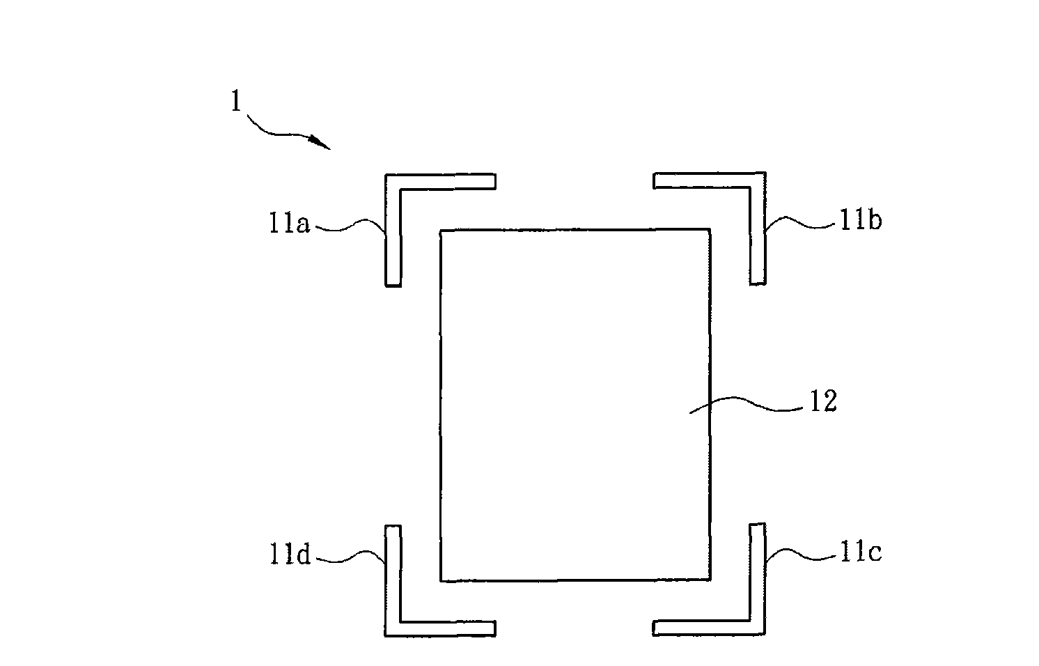 Joint surface detecting structure and joint surface detecting method