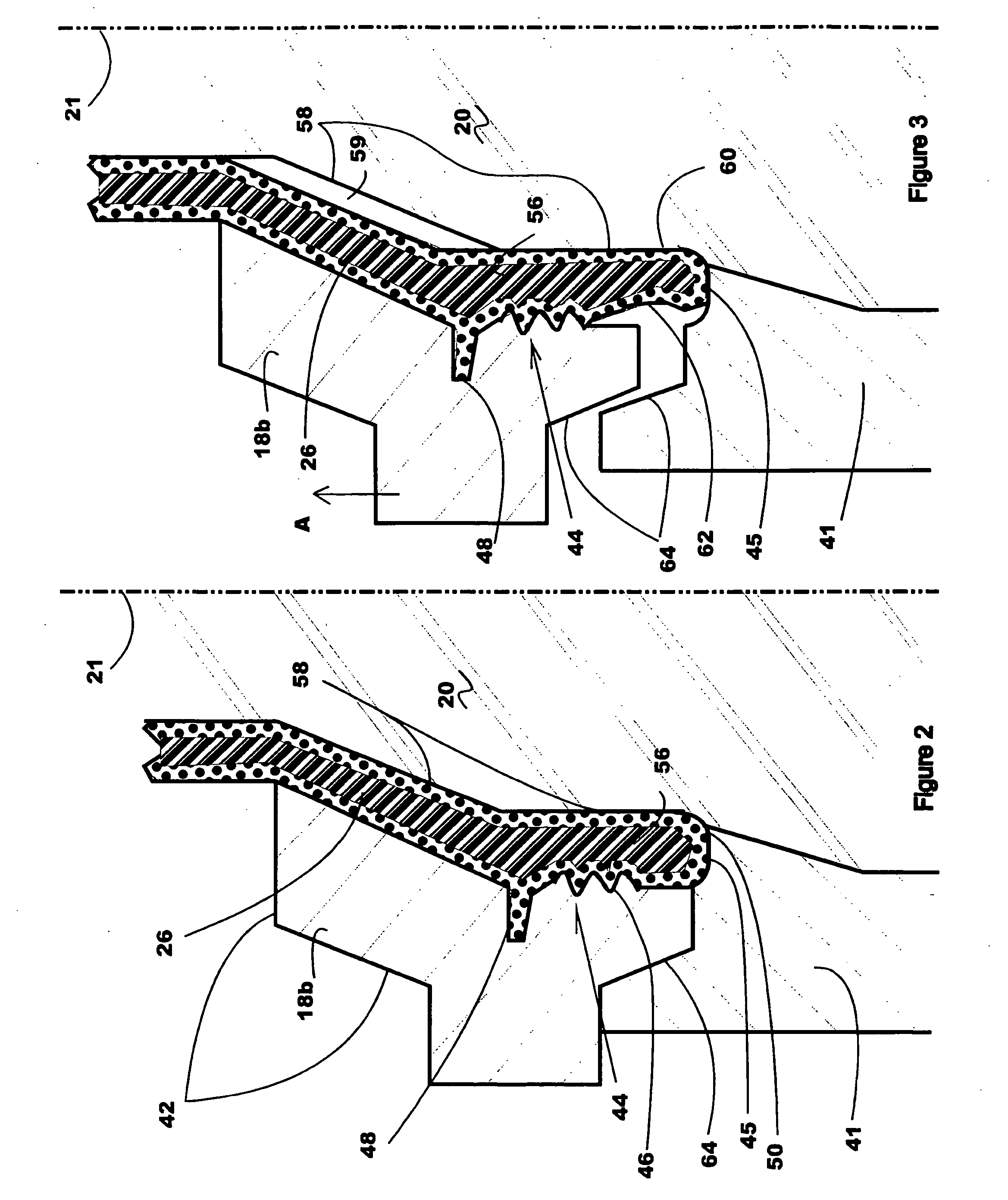 Apparatus and method for two stage ejection of a molded preform from a mold