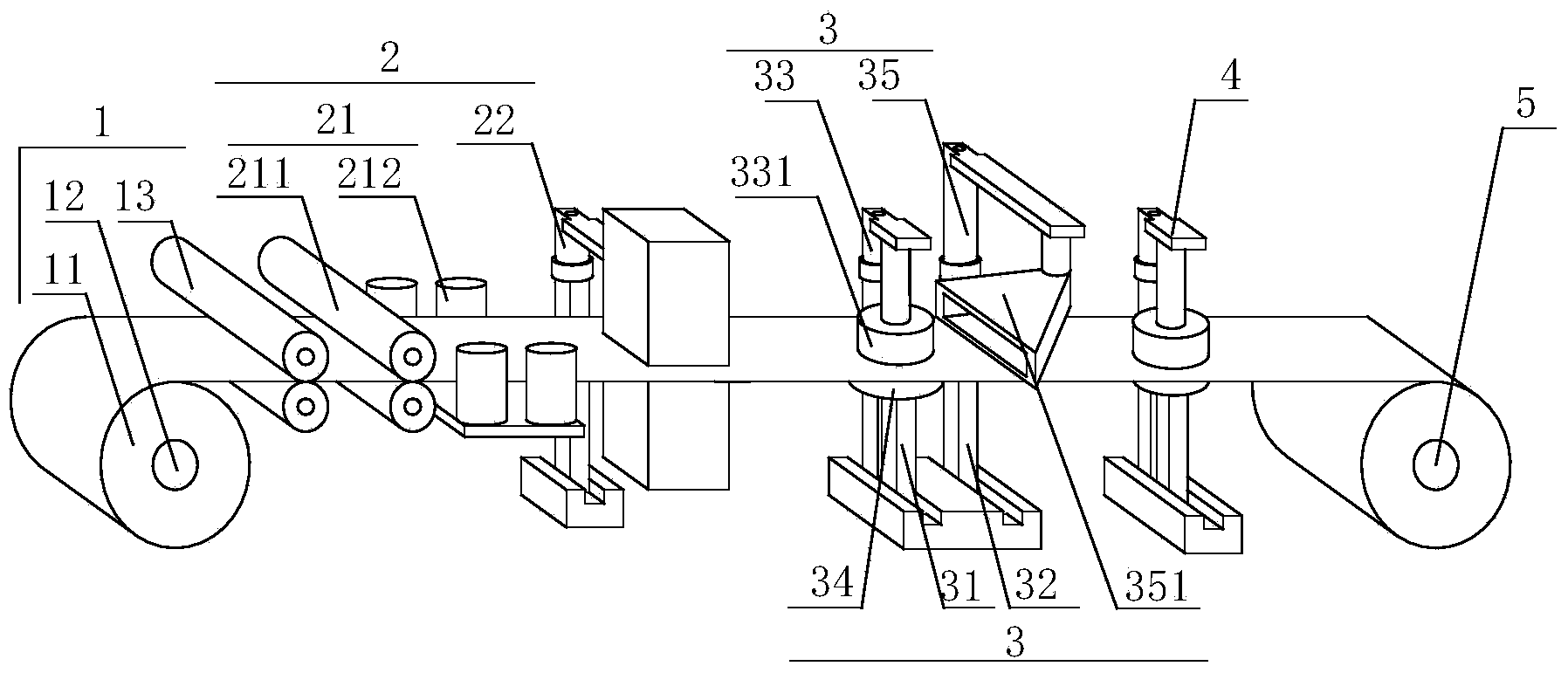 Strip steel surface rust removing apparatus