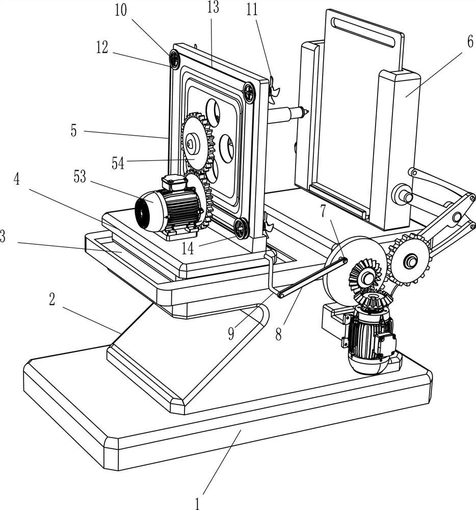 Auxiliary gluing equipment for square glass windows