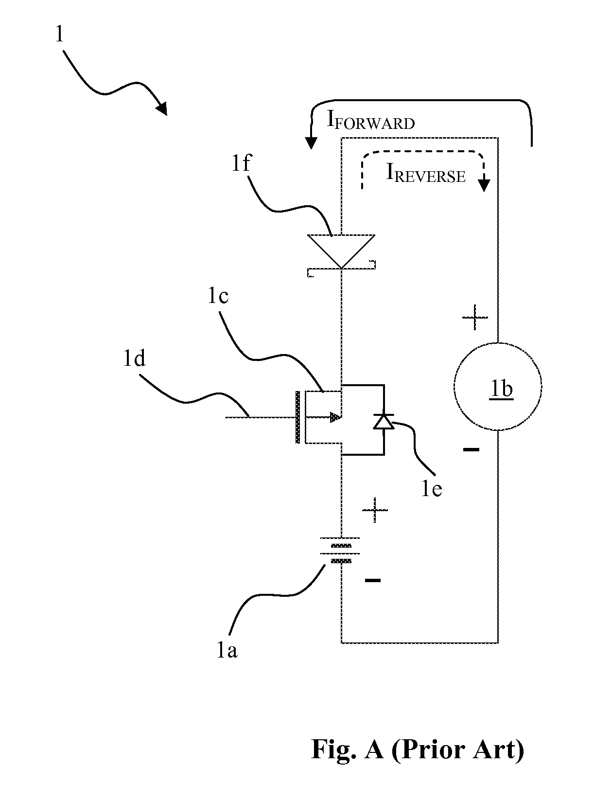 Semiconductor Device Die with Integrated MOSFET and Low Forward Voltage Diode-Connected Enhancement Mode JFET and Method