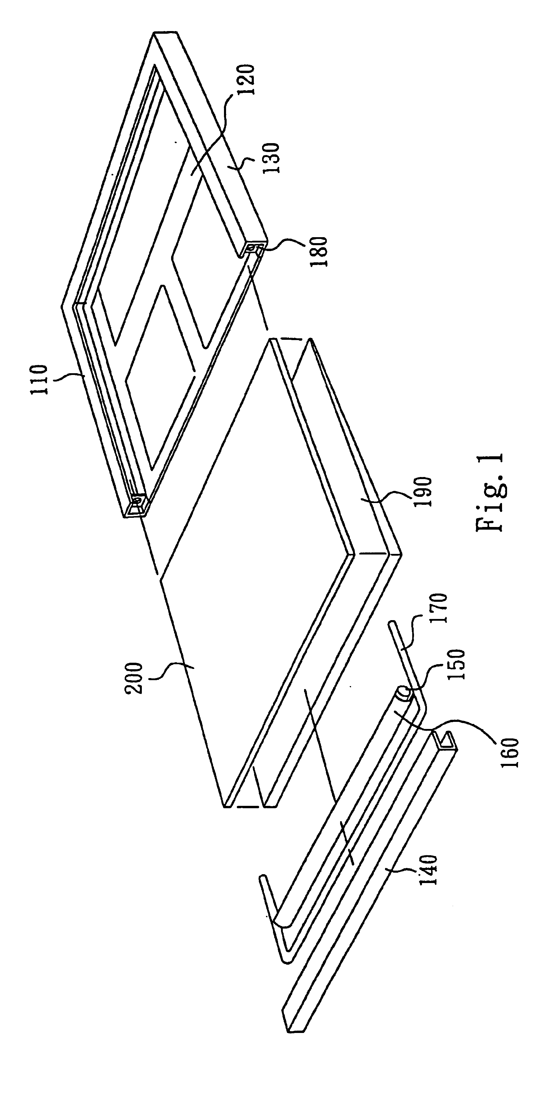 Backlight module for homogenizing the temperature of a flat panel display device