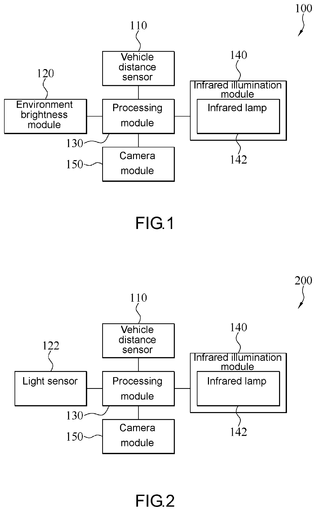 Vehicle camera device and method for setting the same