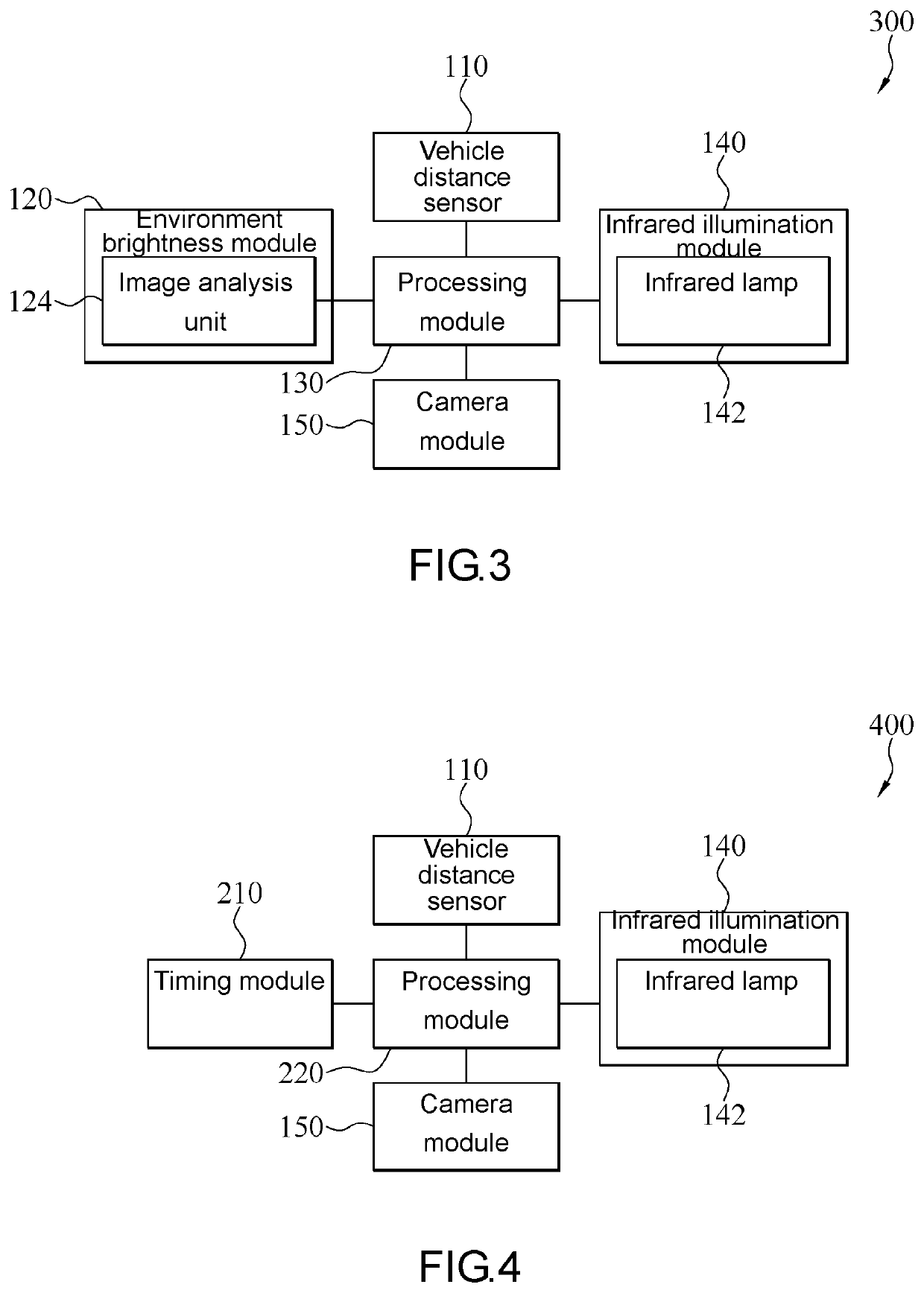 Vehicle camera device and method for setting the same