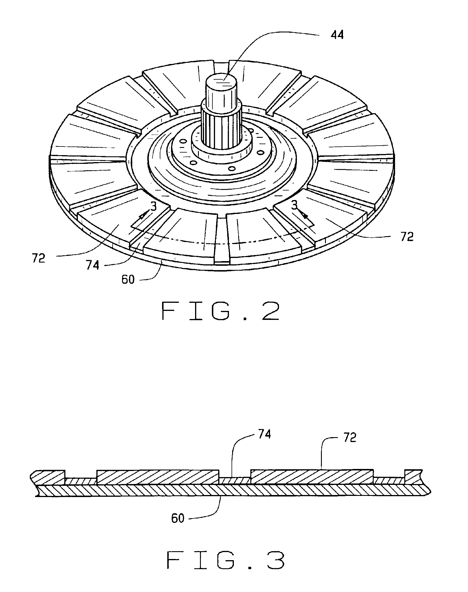 Axial flux motor assembly