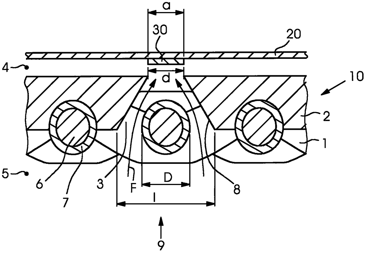 Printing screen and method for imaging a printing screen