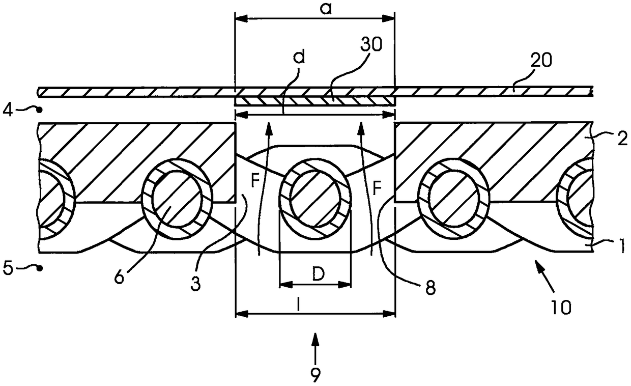 Printing screen and method for imaging a printing screen