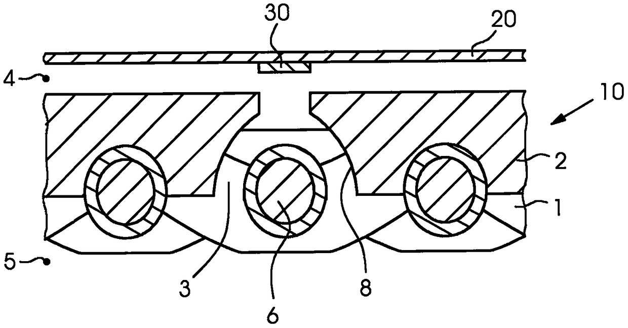 Printing screen and method for imaging a printing screen