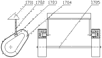 Multi-tangential-flow combined rape threshing, separation and stalk crushing integral device