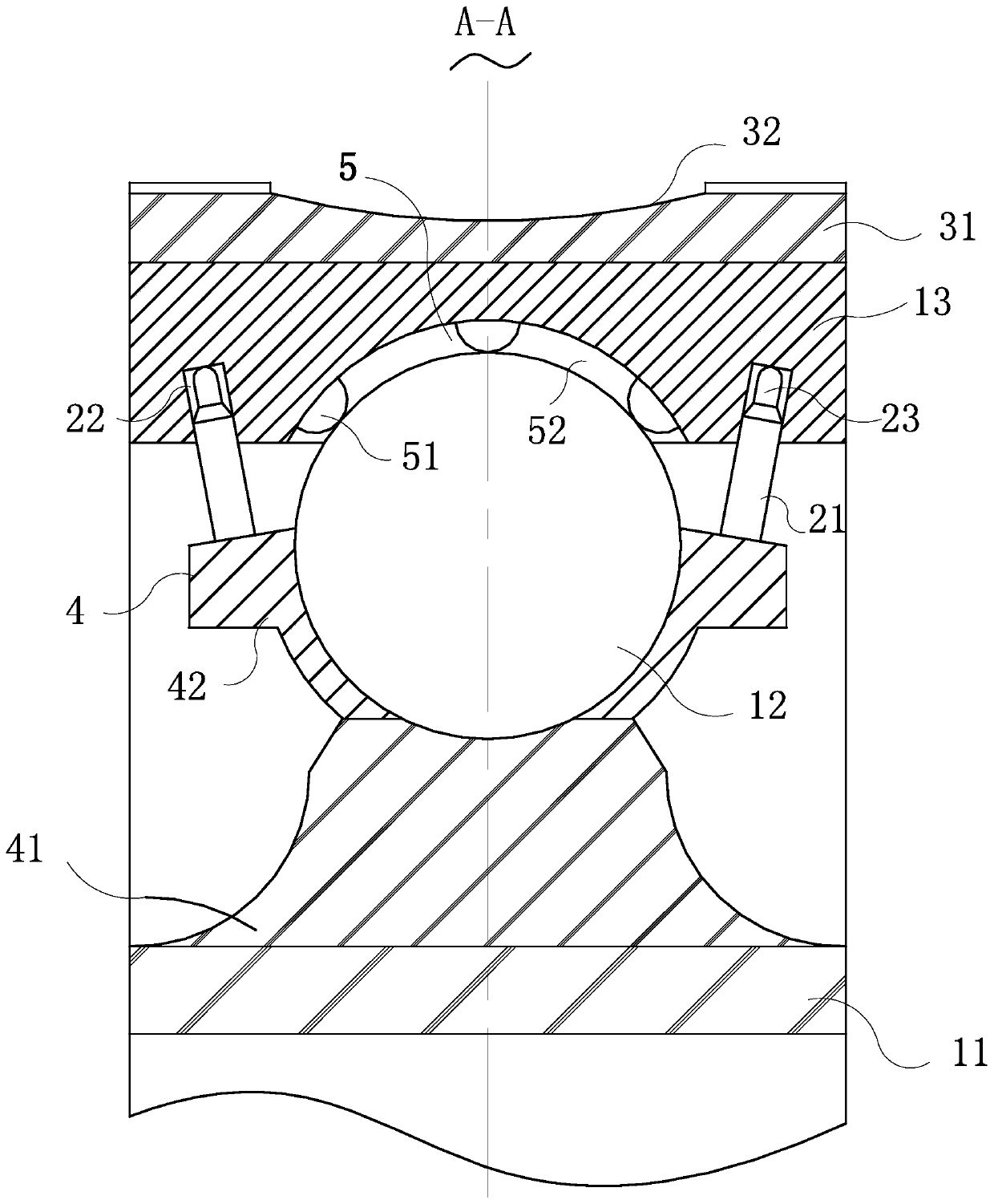 An industrial anti-skid bearing