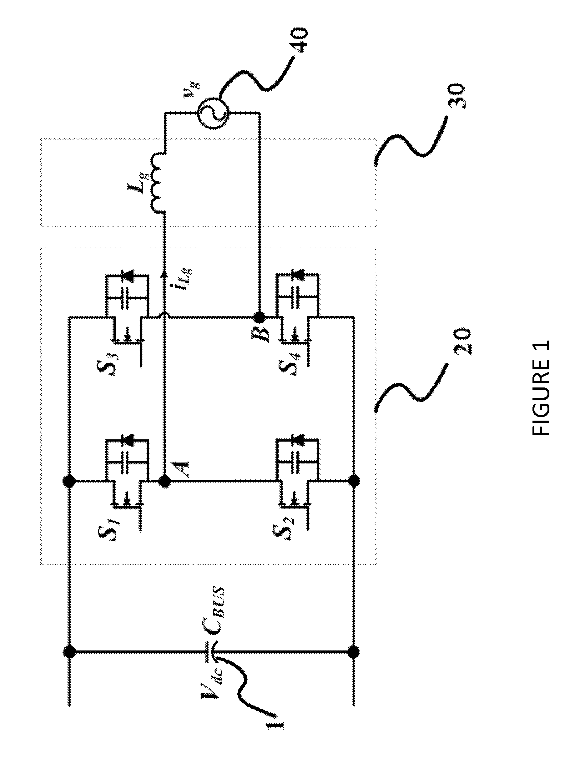 Zvs voltage source inverter with reduced output current ripple