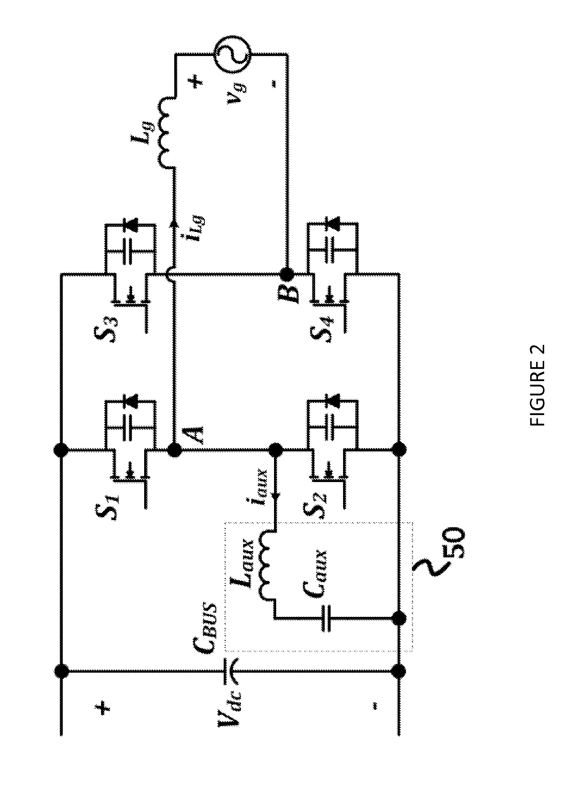 Zvs voltage source inverter with reduced output current ripple