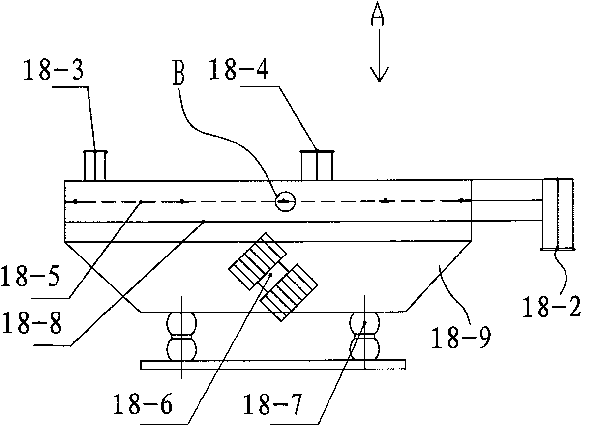 Vibration fluidization drying system