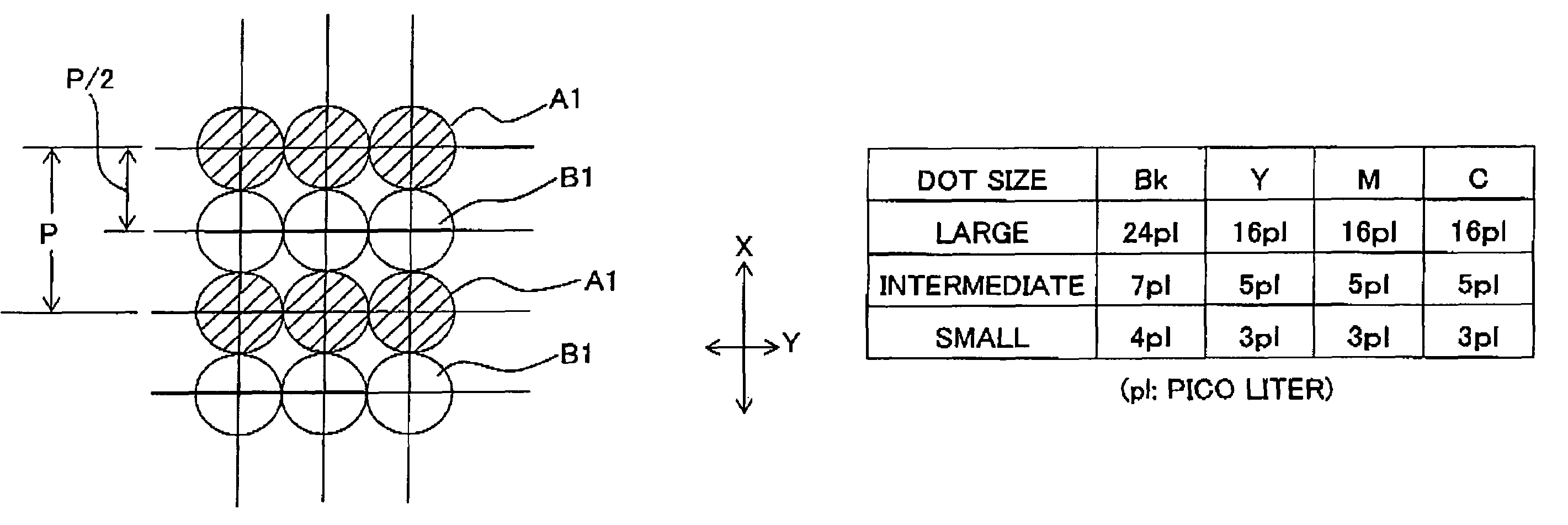 Ink-jet printer and ink jetting method