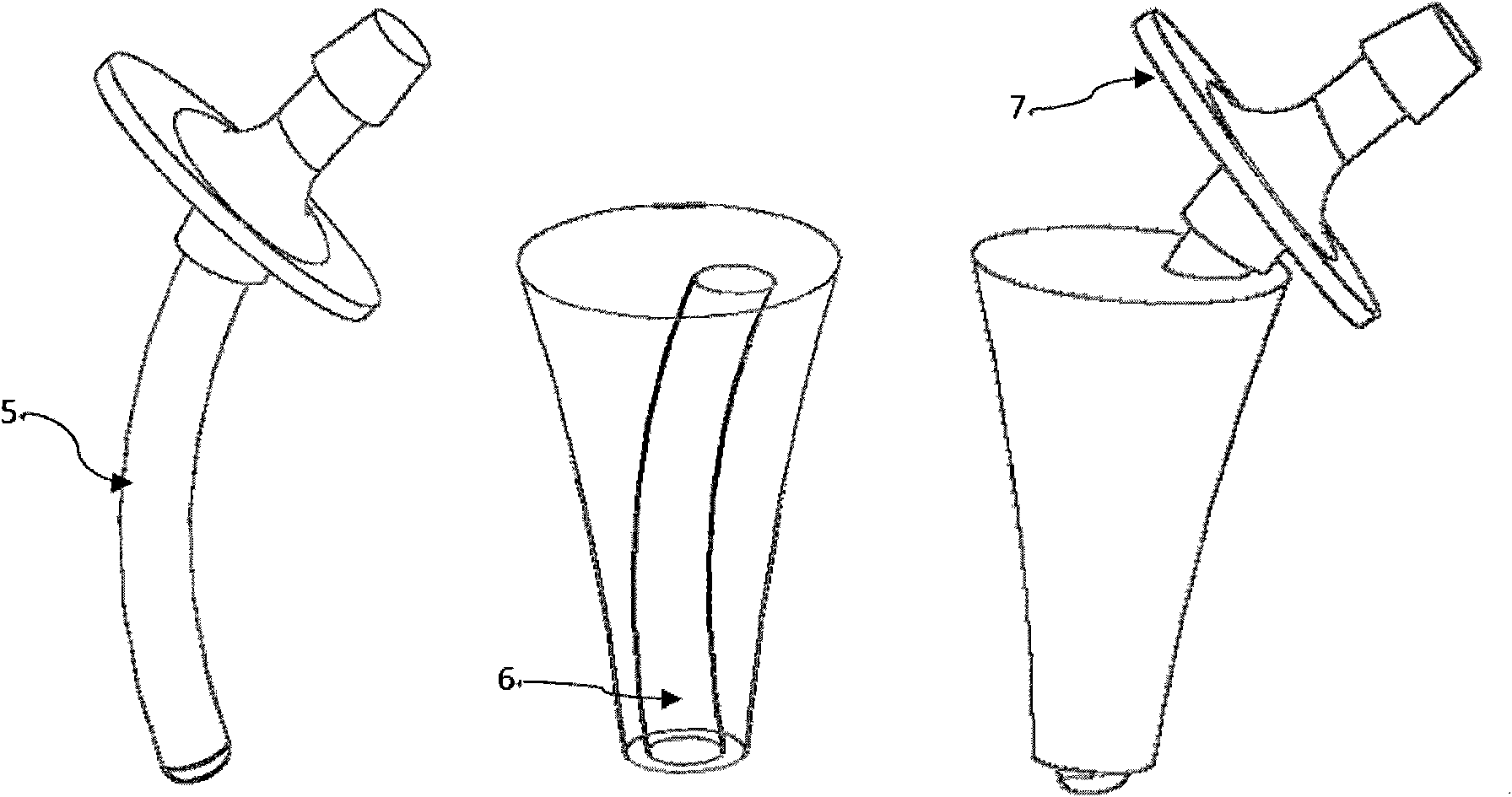 Artificial femoral prosthesis