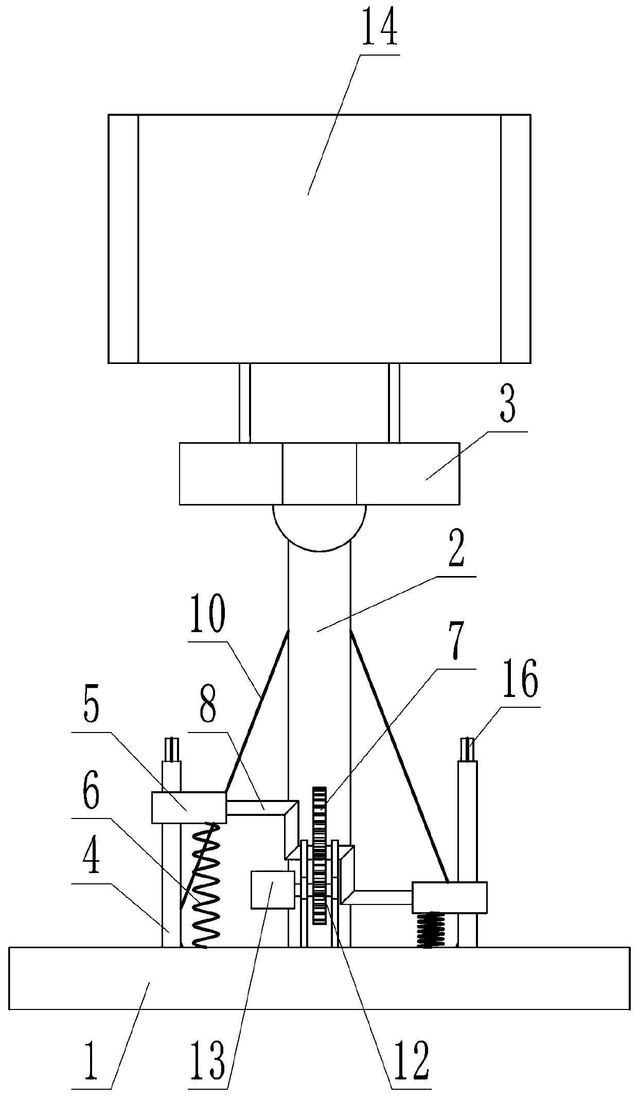 Knee and shoulder joint simultaneous exercise rehabilitation device