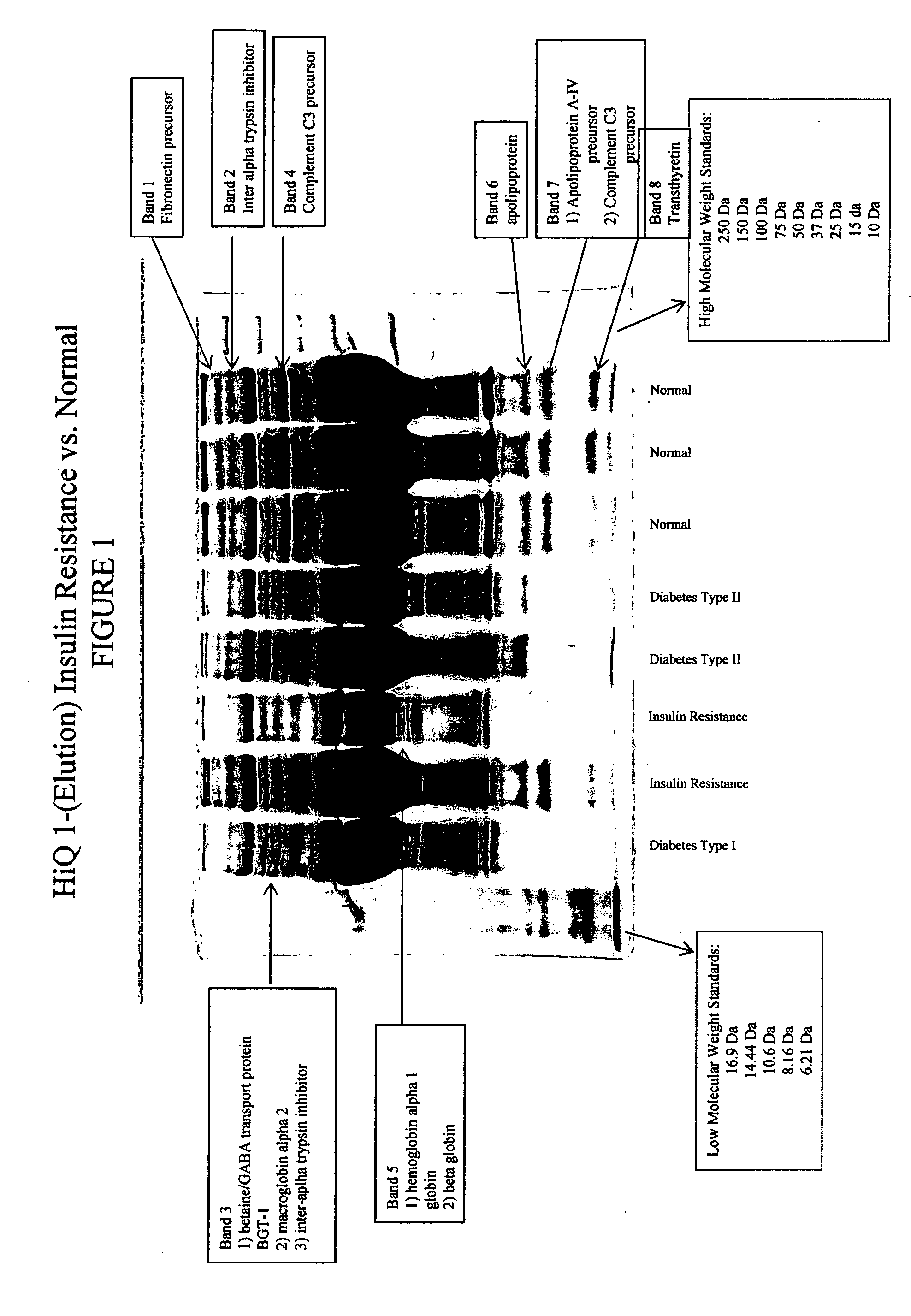 Complement C3 precursor biopolymer markers indicative of insulin resistance