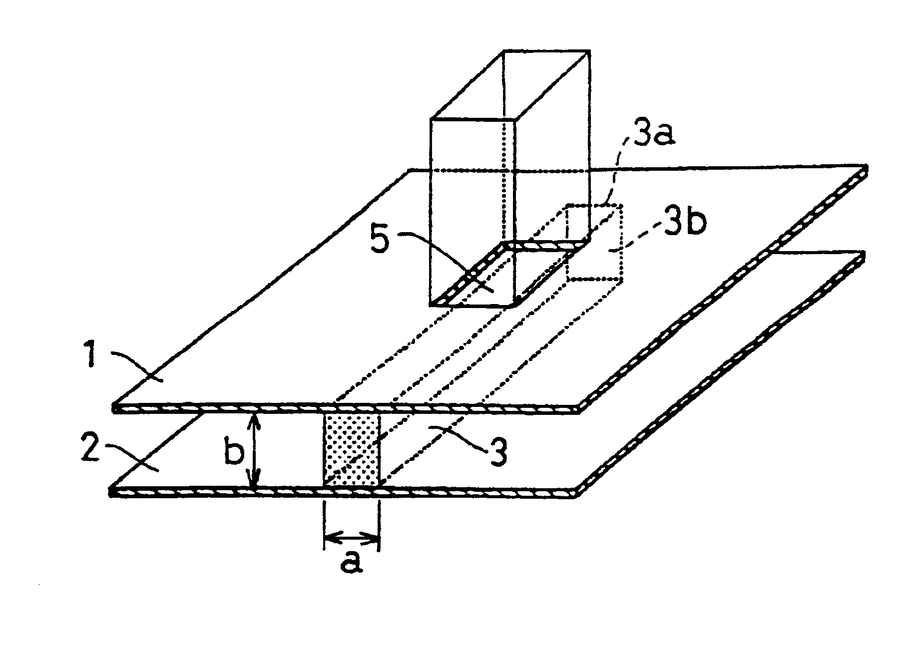 Structure for connecting non-radiative dielectric waveguide and metal waveguide, millimeter wave transmitting/receiving module and millimeter wave transmitter/receiver