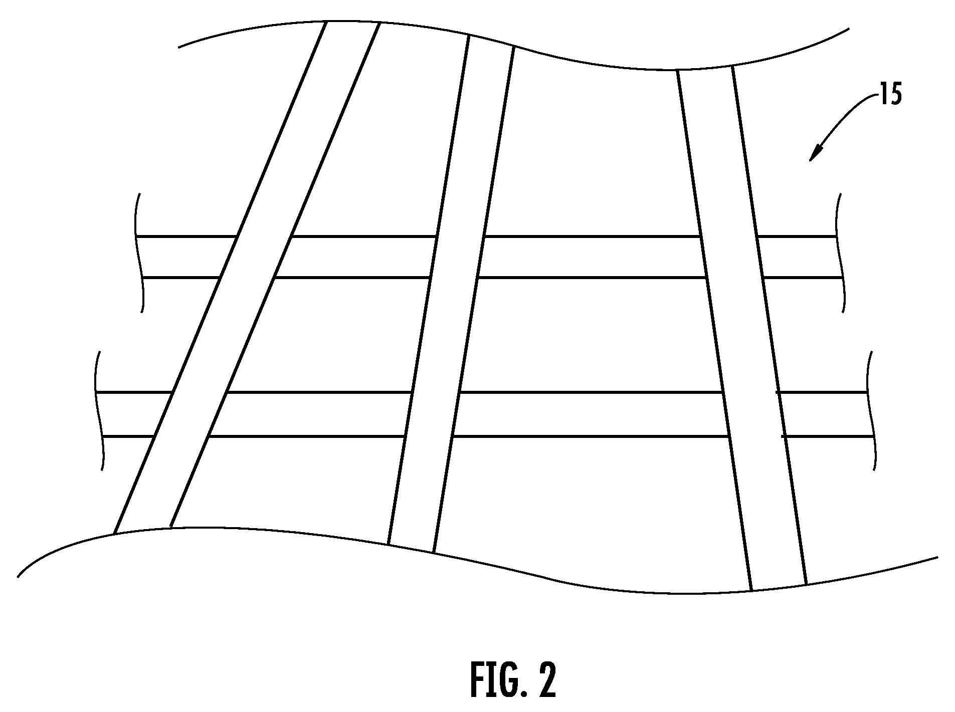 Folded conical antenna and associated methods