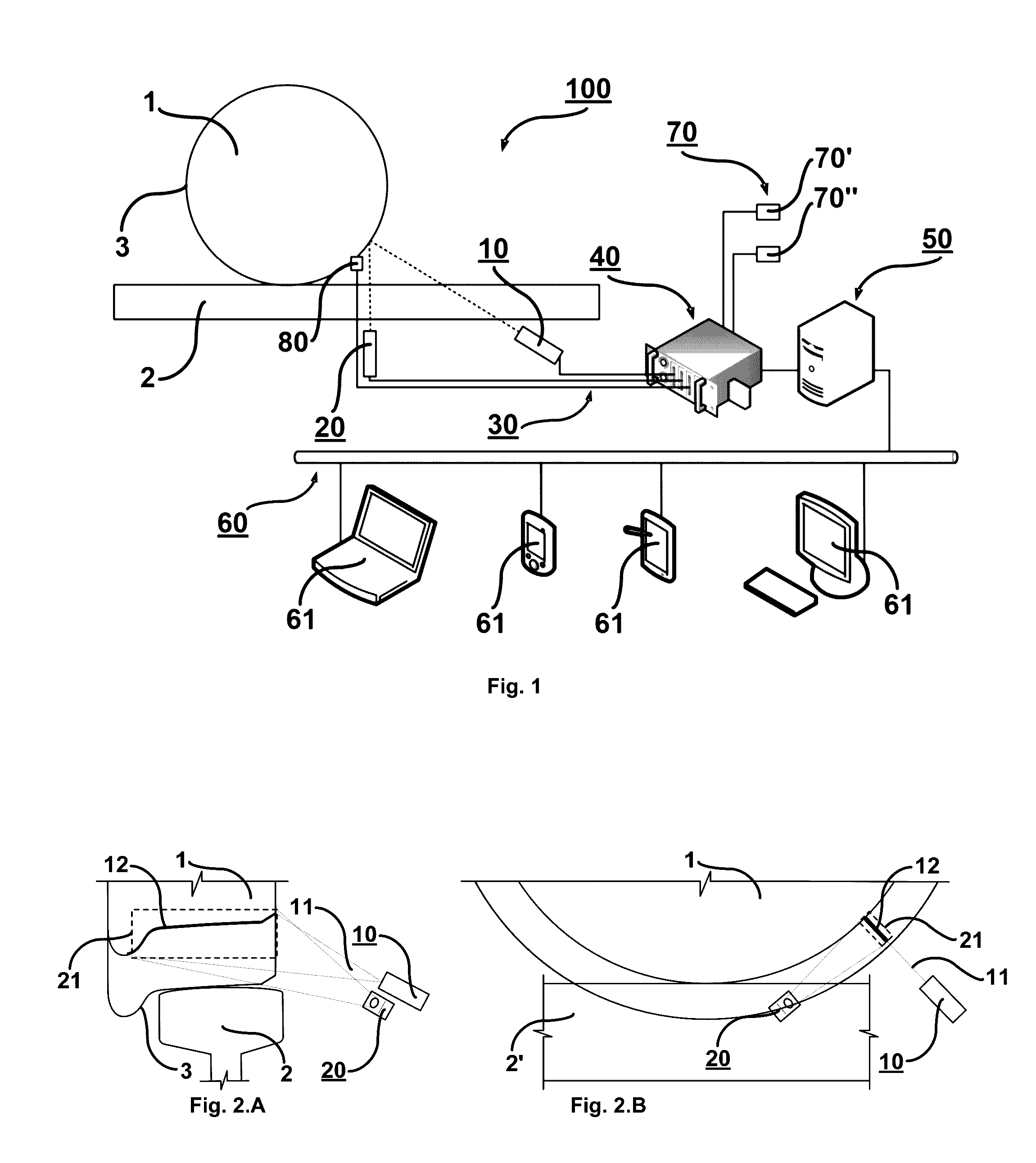 System and method for inspecting the geometric parameters of the wheels of railway vehicles