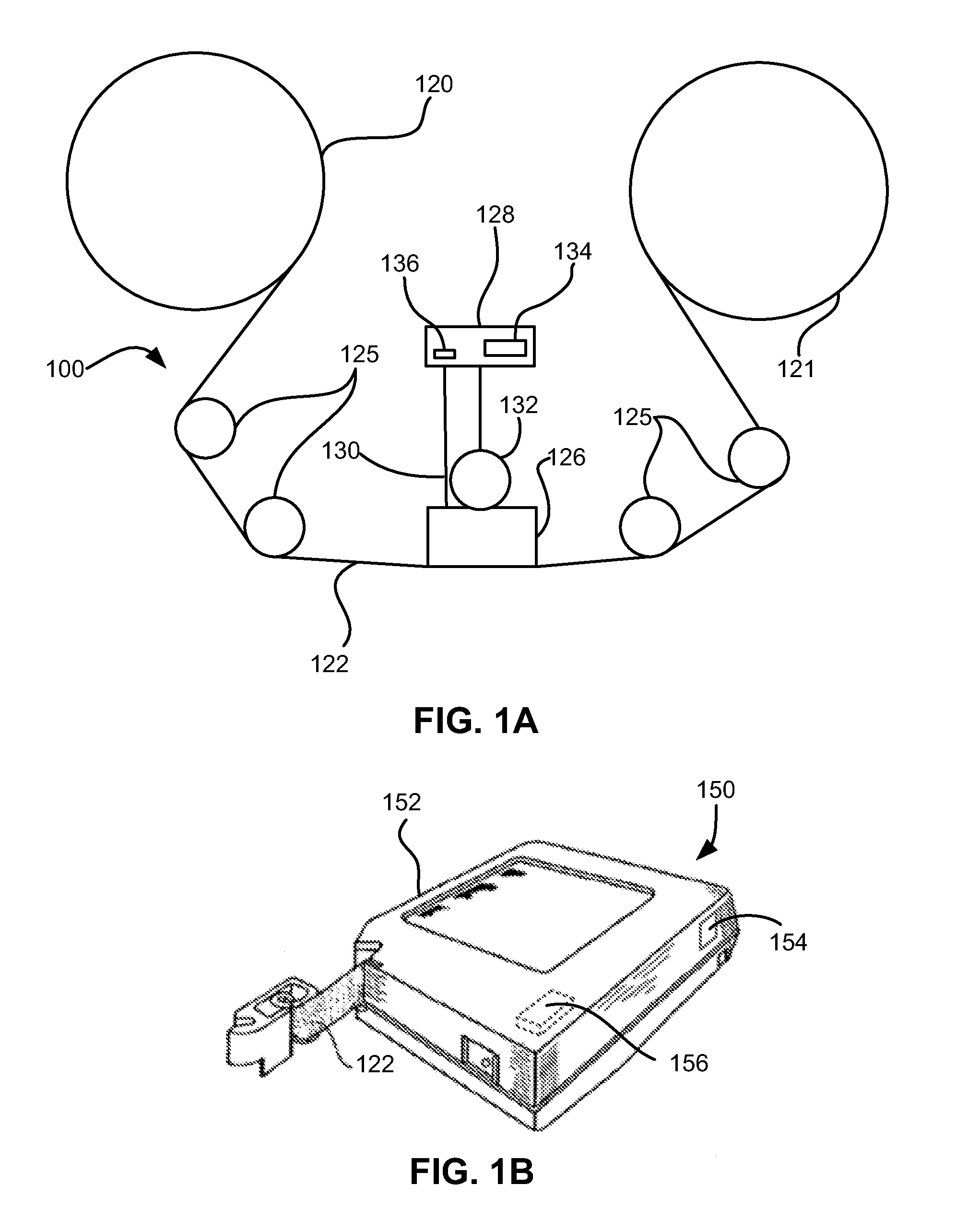 Magnetic head having canted arrays