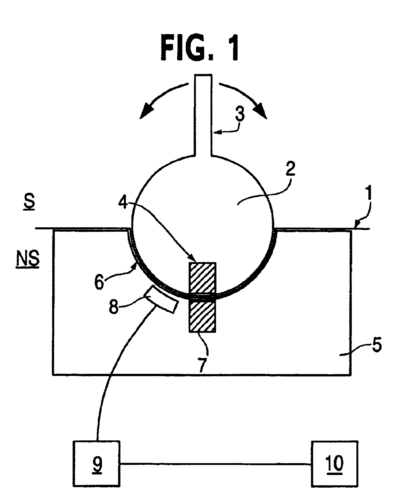 Device for controlling an electric appliance used in the sterile area during medical operations