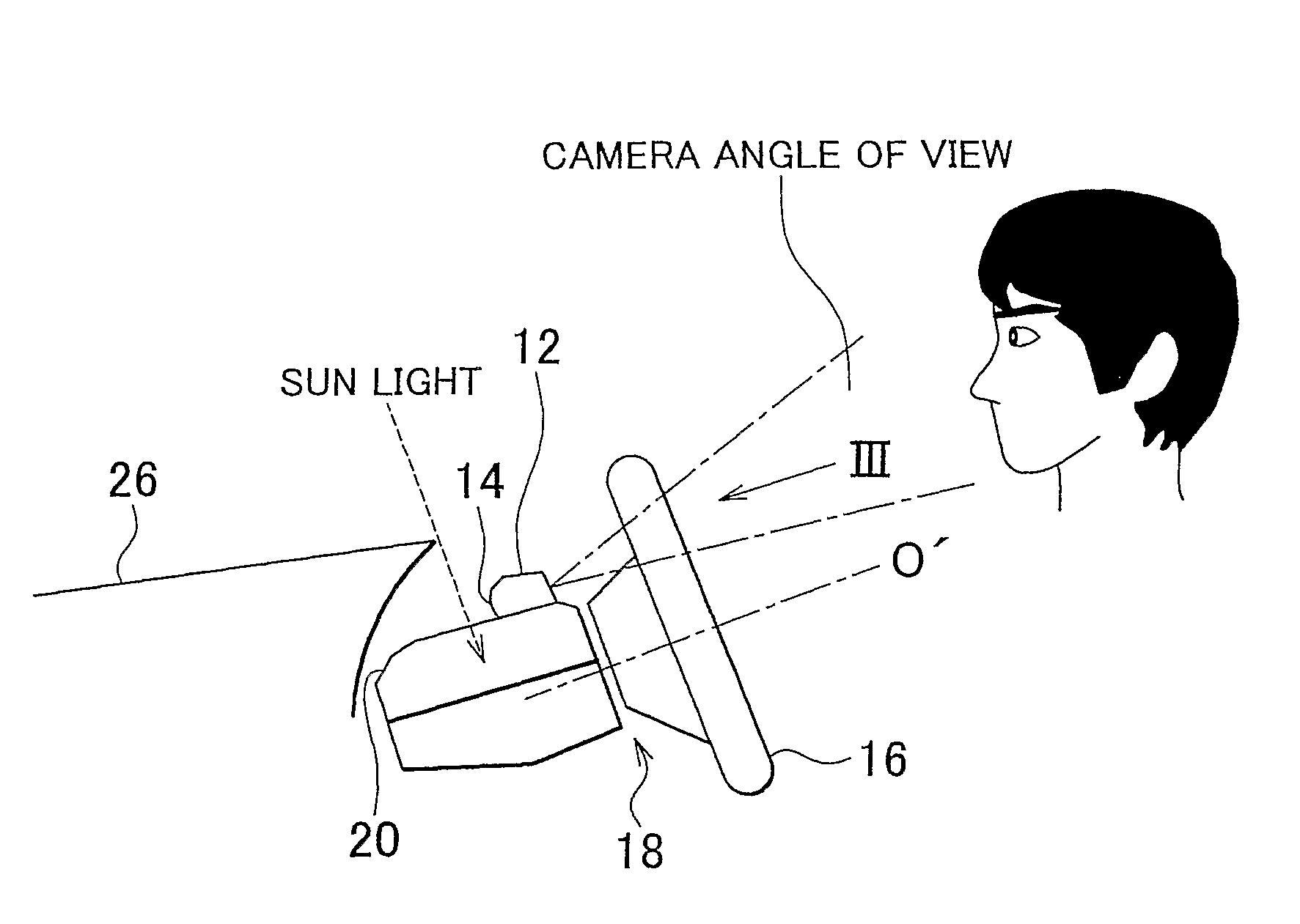 Mounting construction for a facial image photographic camera