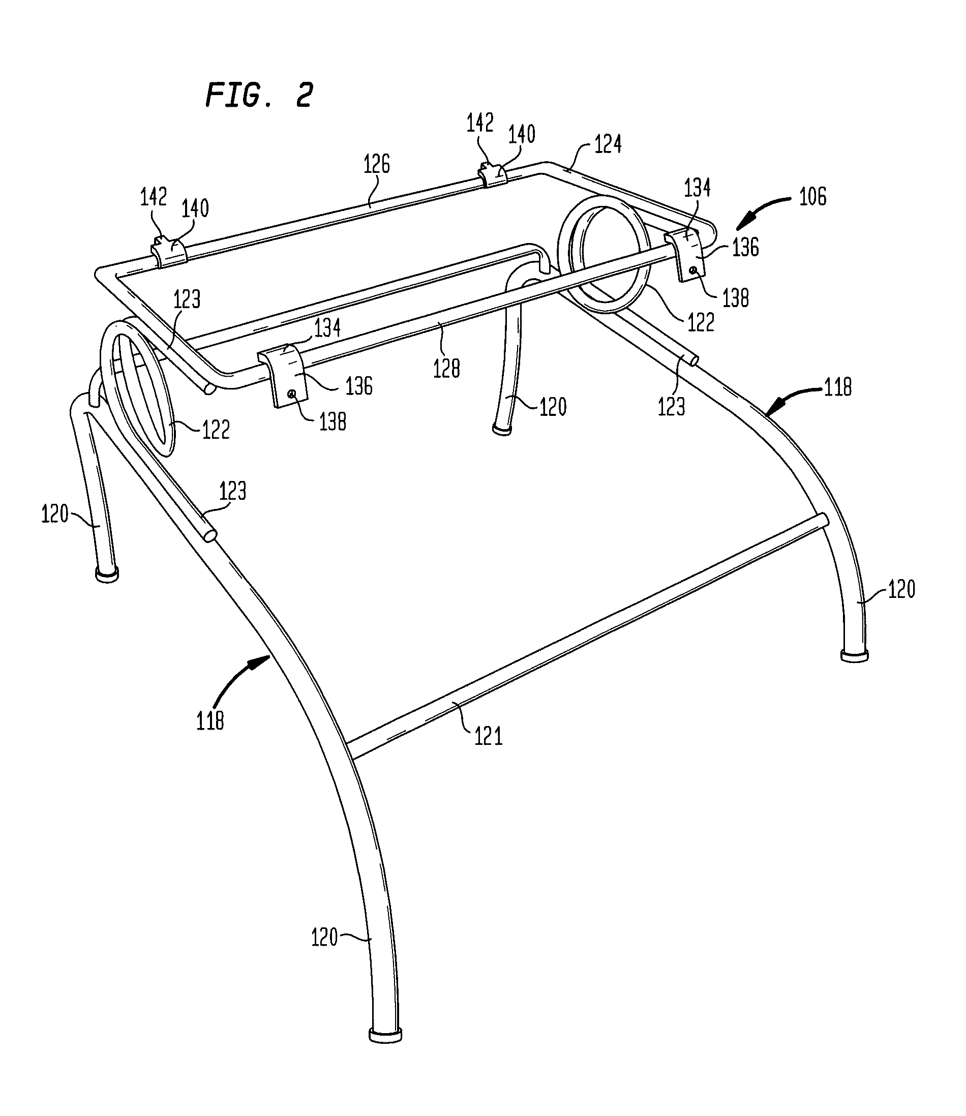 Knock-down furniture assembly