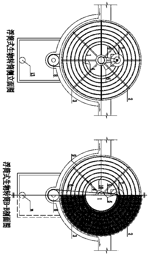 buoy type biological drum