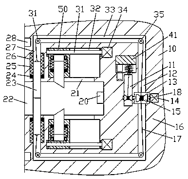 Flushing device for stainless steel dining utensils