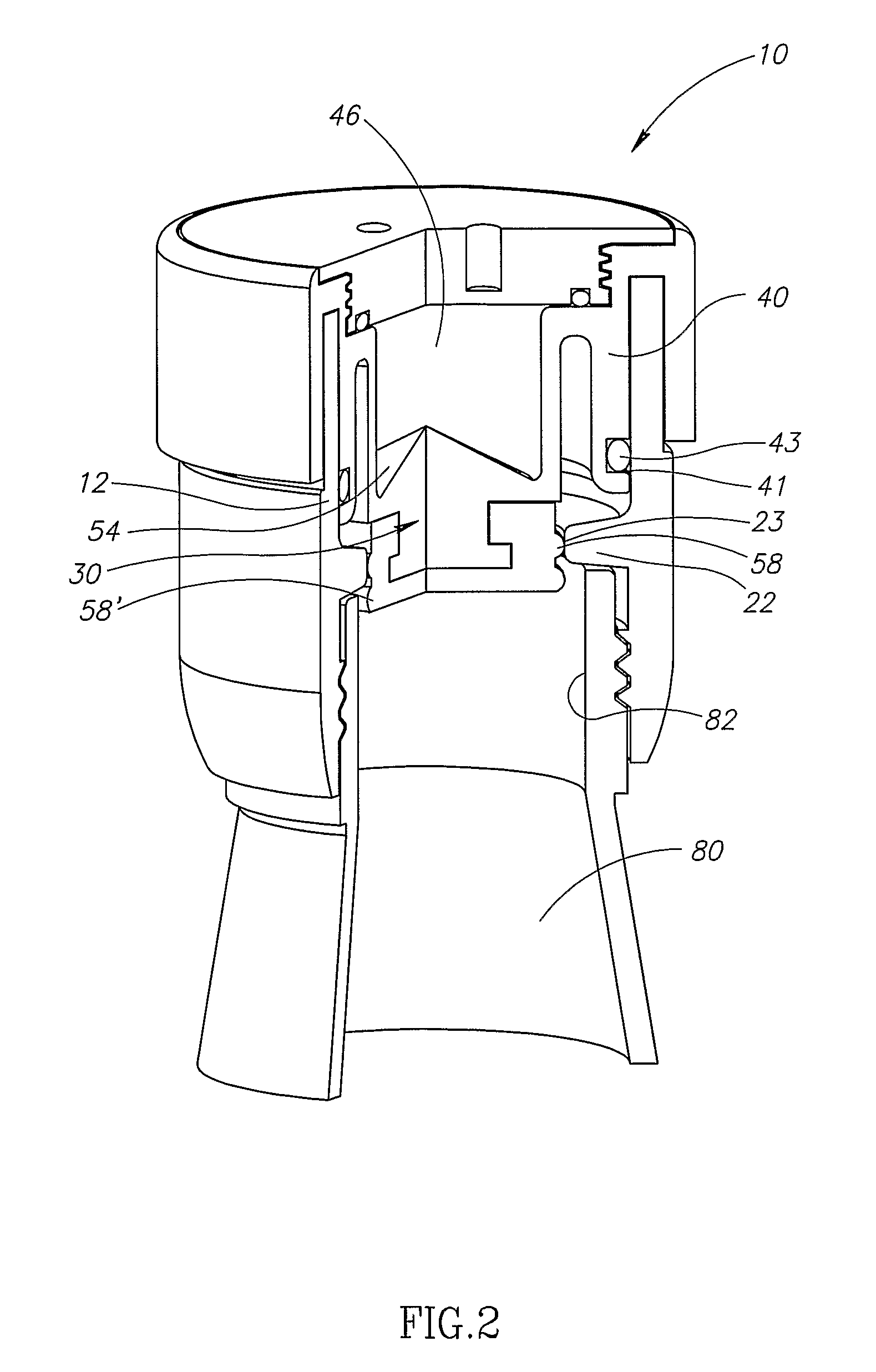 Cartridge unit for a multi-compartment container assembly
