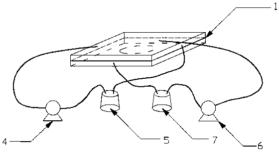 Device and method for separating methyl linolenate on basis of ionic liquid supporting liquid membrane