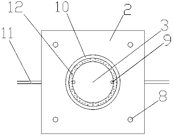 Device and method for separating methyl linolenate on basis of ionic liquid supporting liquid membrane