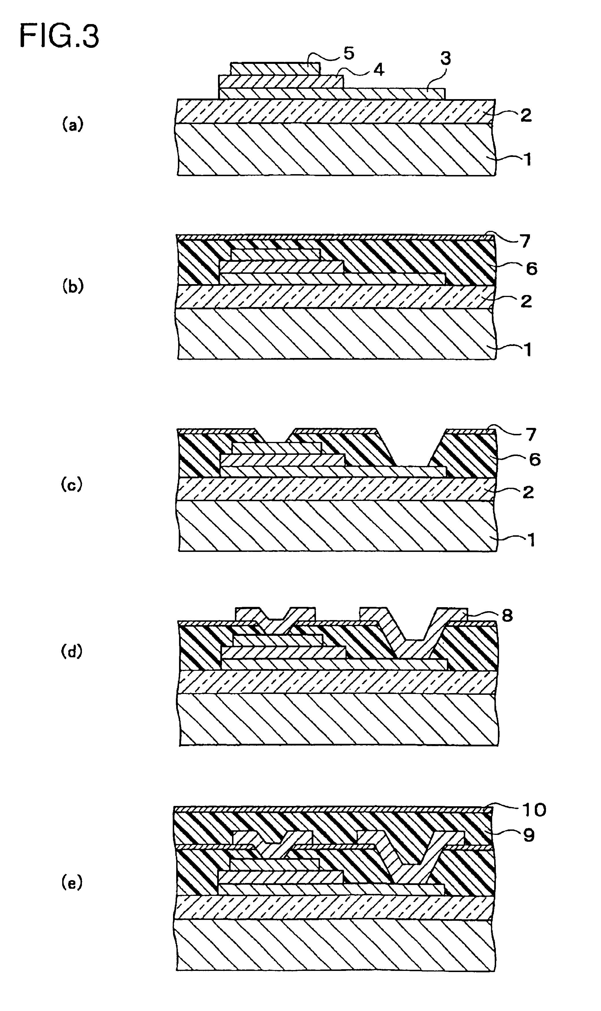 Semiconductor memory device and manufacturing process for the same