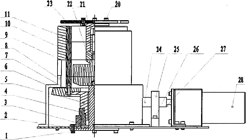 Protective device of small load sensor in series structure