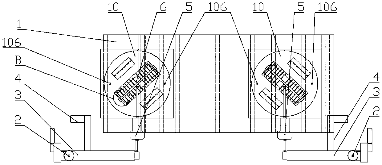 Angle adjustable spunbond non-woven fabric production line for spinning manifold