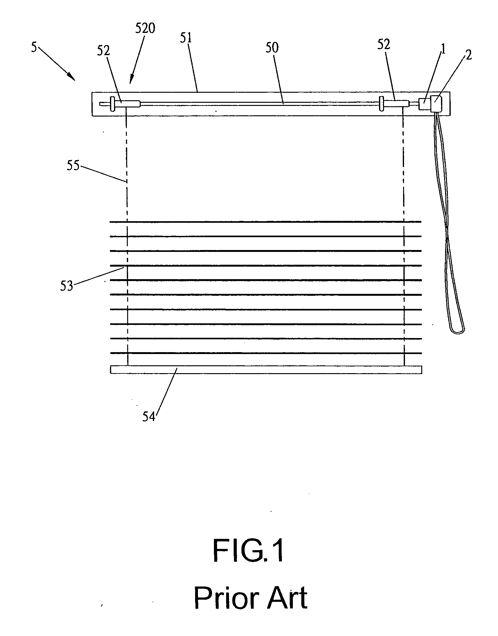 Rotor brake mechanism for curtain linkage system