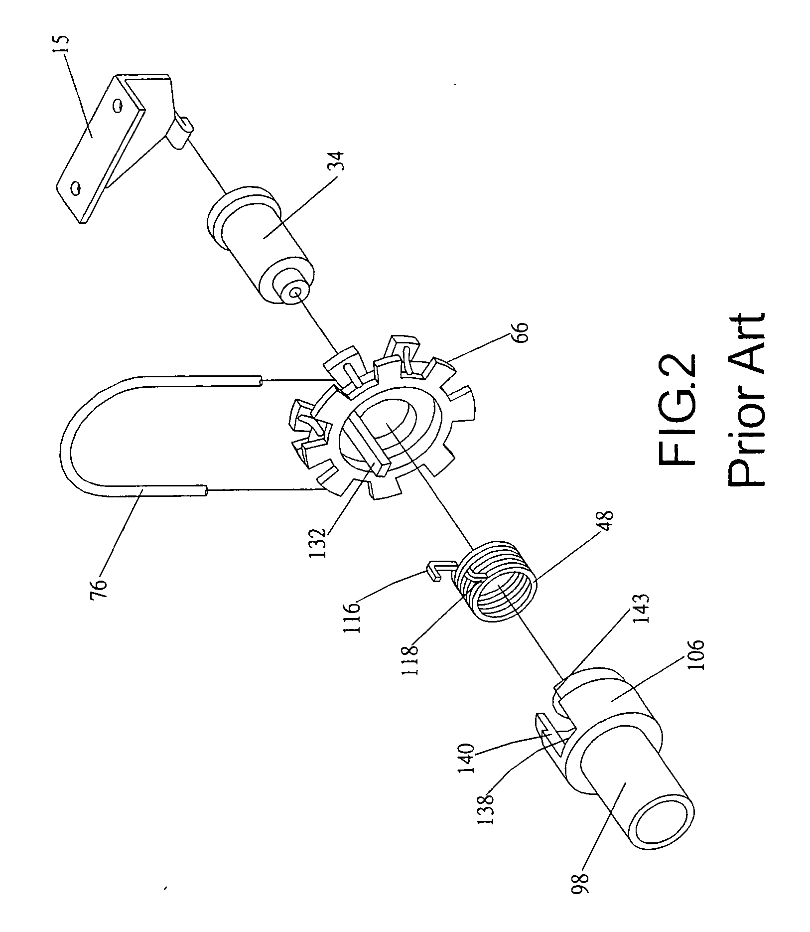 Rotor brake mechanism for curtain linkage system