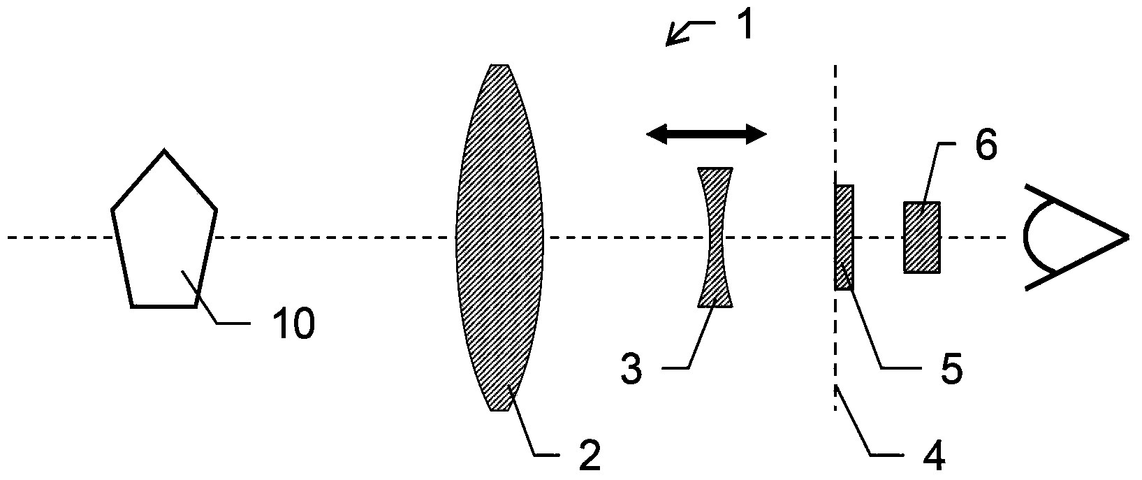 Geodetic surveying device with microlens array