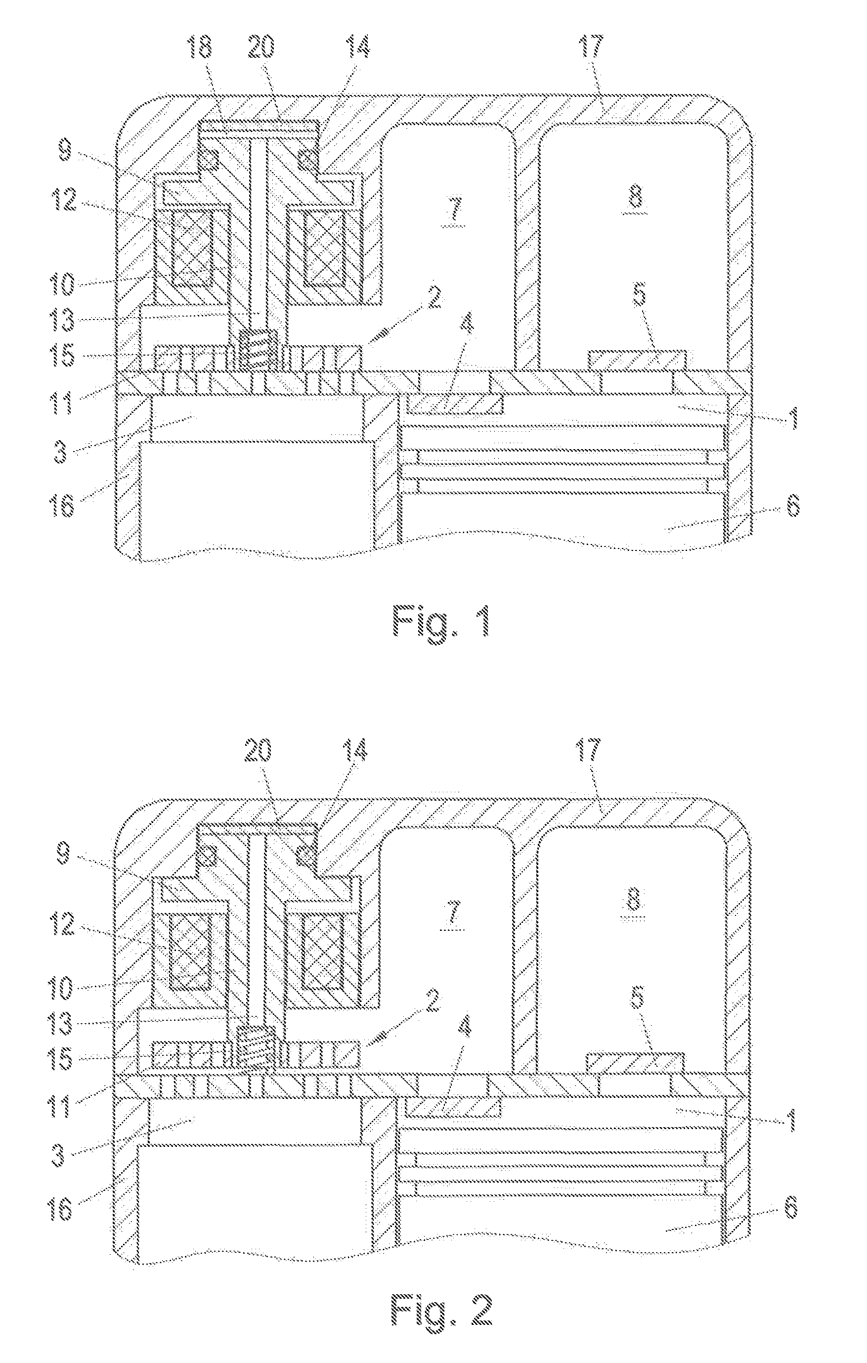 Reciprocating compressor having capacity regulation