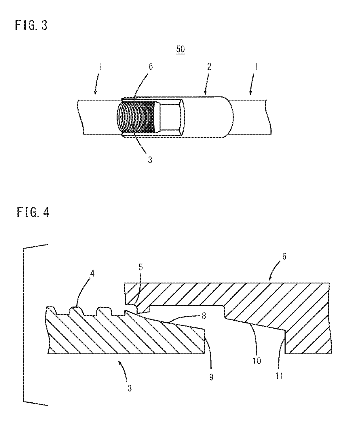 Threaded connection for pipe or tube and method for producing the threaded connection for pipe or tube